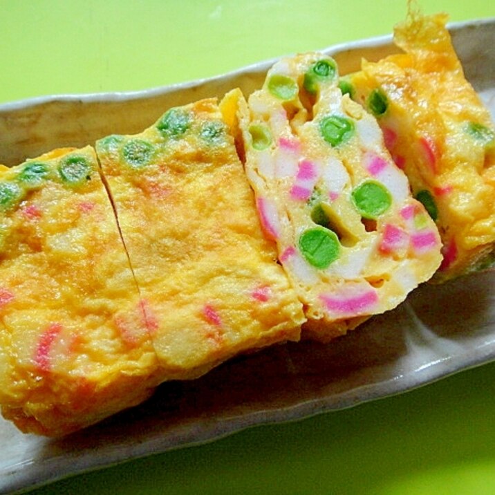 なると巻きとグリンピースの卵焼き レシピ 作り方 By Mint74 楽天レシピ なると巻きとグリンピースの卵焼き レシピ 作り方 By Mint74 楽天レシピ
